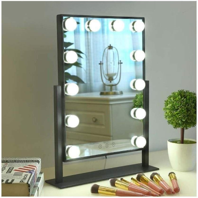 LED Vanity Mirror ，Hollywood Style Makeup Mirror Dimmable