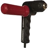 Milescraft 1304 Drill90PLUS - Right Angle Drill Attachment with 3/8 inch Chuck and 6-Sided Hex Shank - 90 Degree Drilling Adapter with Dual Handles for Tight Spaces
