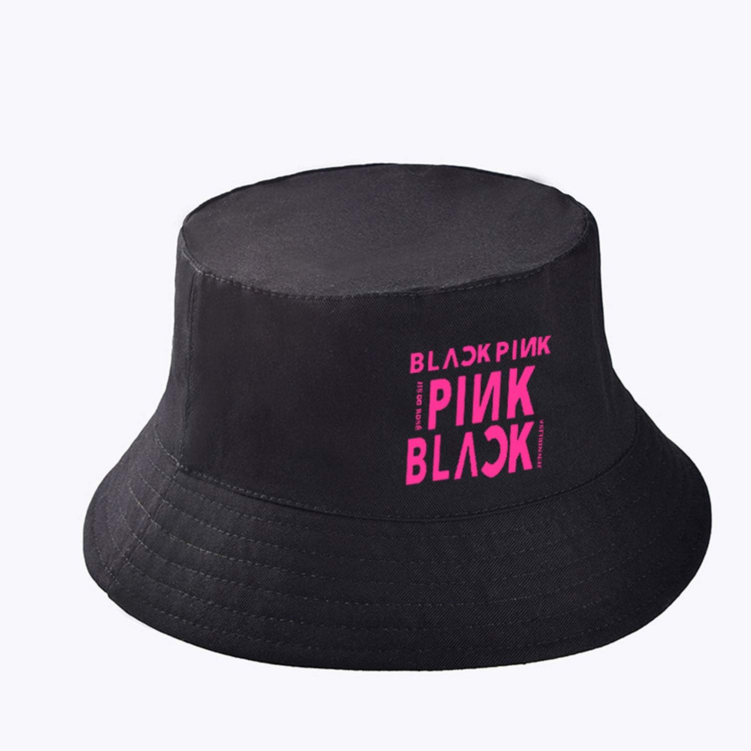 DHSPKN Kpop Blackpink Bucket Hat Lisa Jennie Jisoo Rose Hip Hop