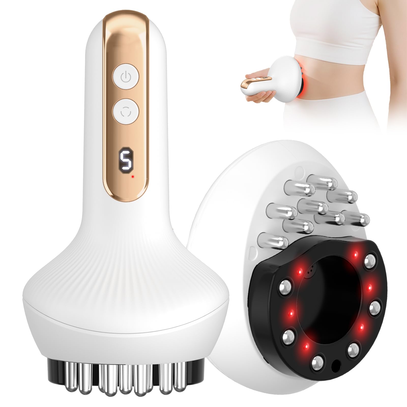 Photo 1 of **MISSING PARTS AND USED**
Lymphatic Drainage Massager & Anti Cellulite Massage Tool,New Smart Cupping Massager,Helps Reduce Stretch Marks & Cellulite,for Belly, Arms & Legs,Body Sculpting Machine with Heat & Vibration