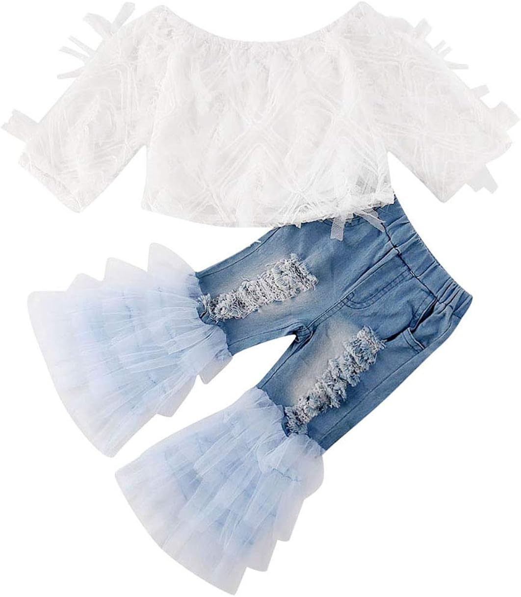 baby girl denim headband