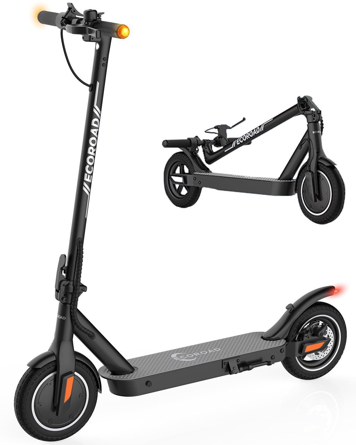 ECOROAD Electric Scooter EC8 18 Miles Long Range Adults Commuting 