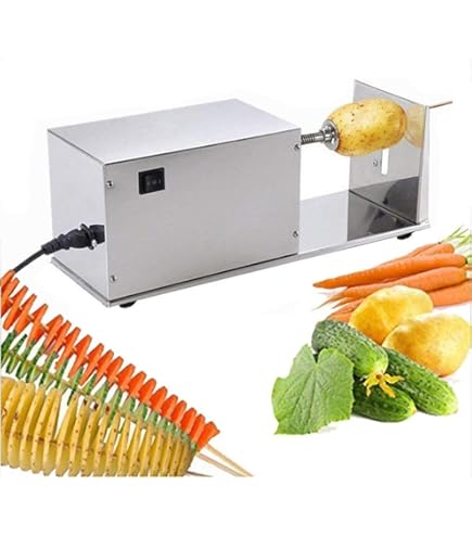 PaTaTAs 2点 Amazon.com: NJTFHU Commercial Potato Slicer Electric Tornado