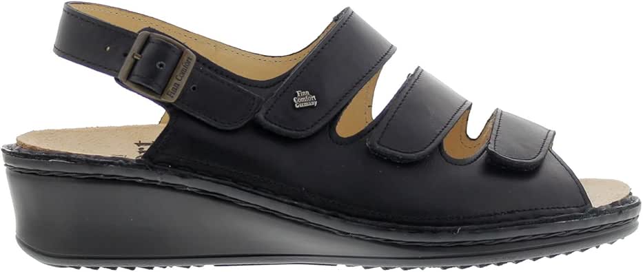 Finn Comfort 2664 Samoa Nappaseda Black Womens Sandals ...