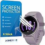 MIHENCE Screen Protector for Garmin Vivoactive 6 / 5 TPU HD Film 6-Pack view 2