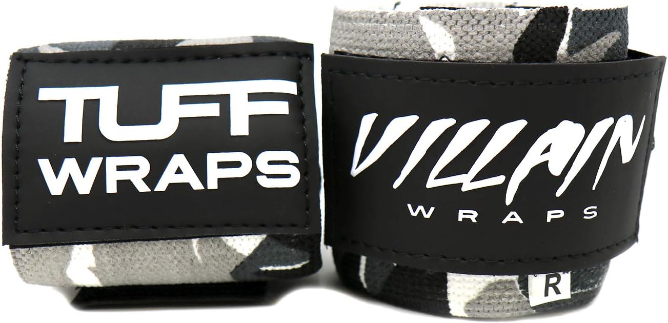 Villain Wrist Wraps 30" (Black Camo)