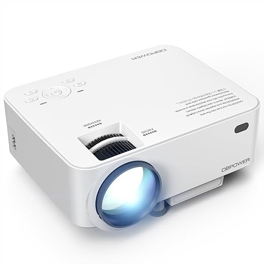 VidéoProjecteur, DBPOWER T20 Mini Projecteur, Projecteur Portable LED