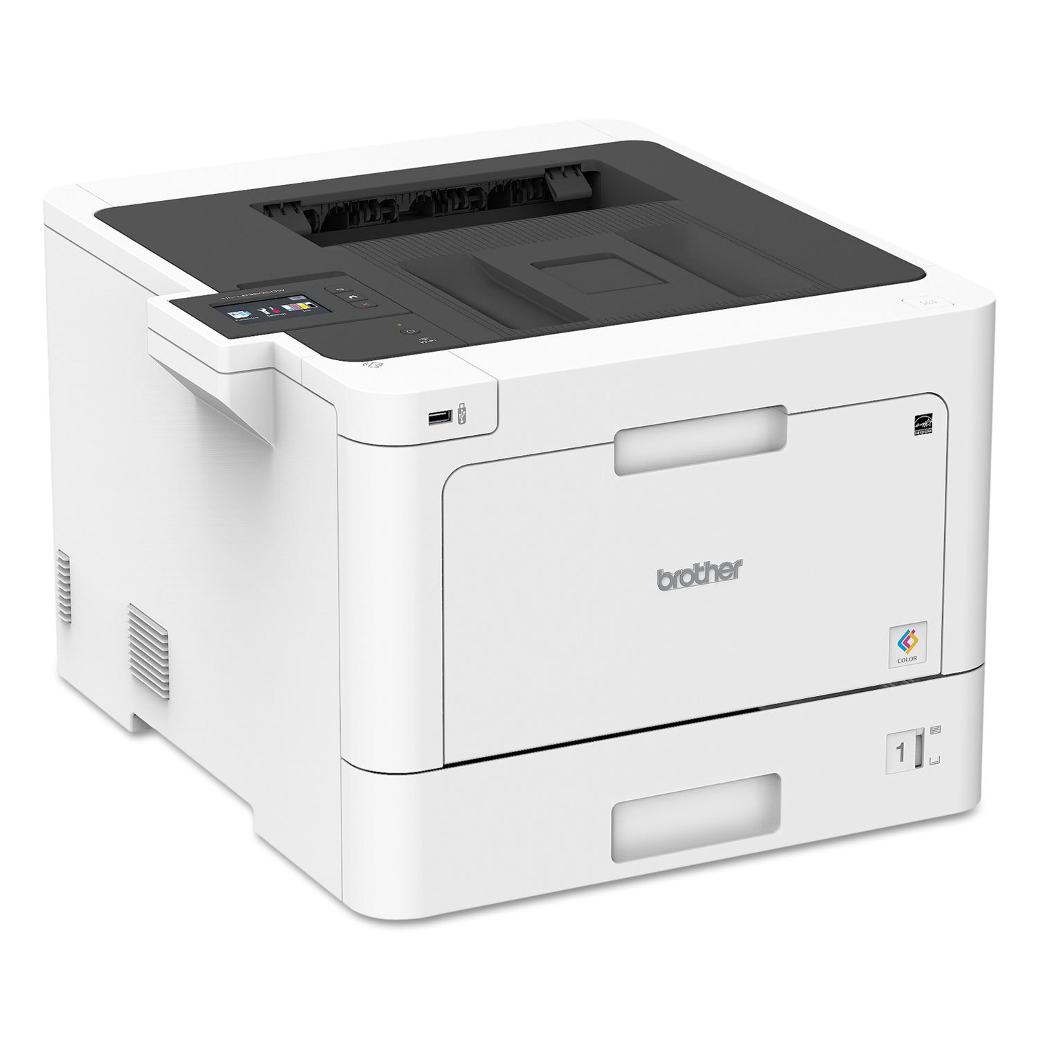 Brother Business Color Laser Printer, HL-L8360CDW, Wireless Networking, Automatic Duplex Printing, Mobile Printing, Cloud Printing, Amazon Dash Replenishment Ready,White