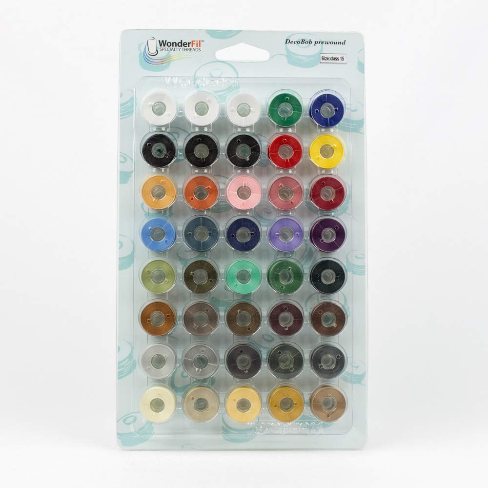 WonderFil, Specialty Threads, DecoBob, Pre-wound Bobbins, Class 15 - Master Set