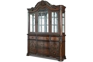 Steve Silver Royale Warm Pecan Buffet and Hutch