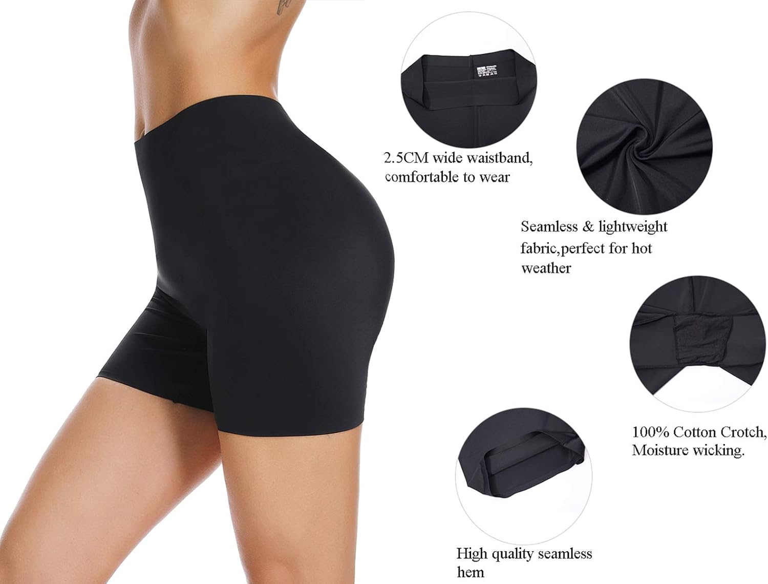 Thigh Slimmer Shapewear Panties for Women Slip Shorts High Waist Tummy Control Cincher Girdle Body Shaper at  Women’s Clothing store