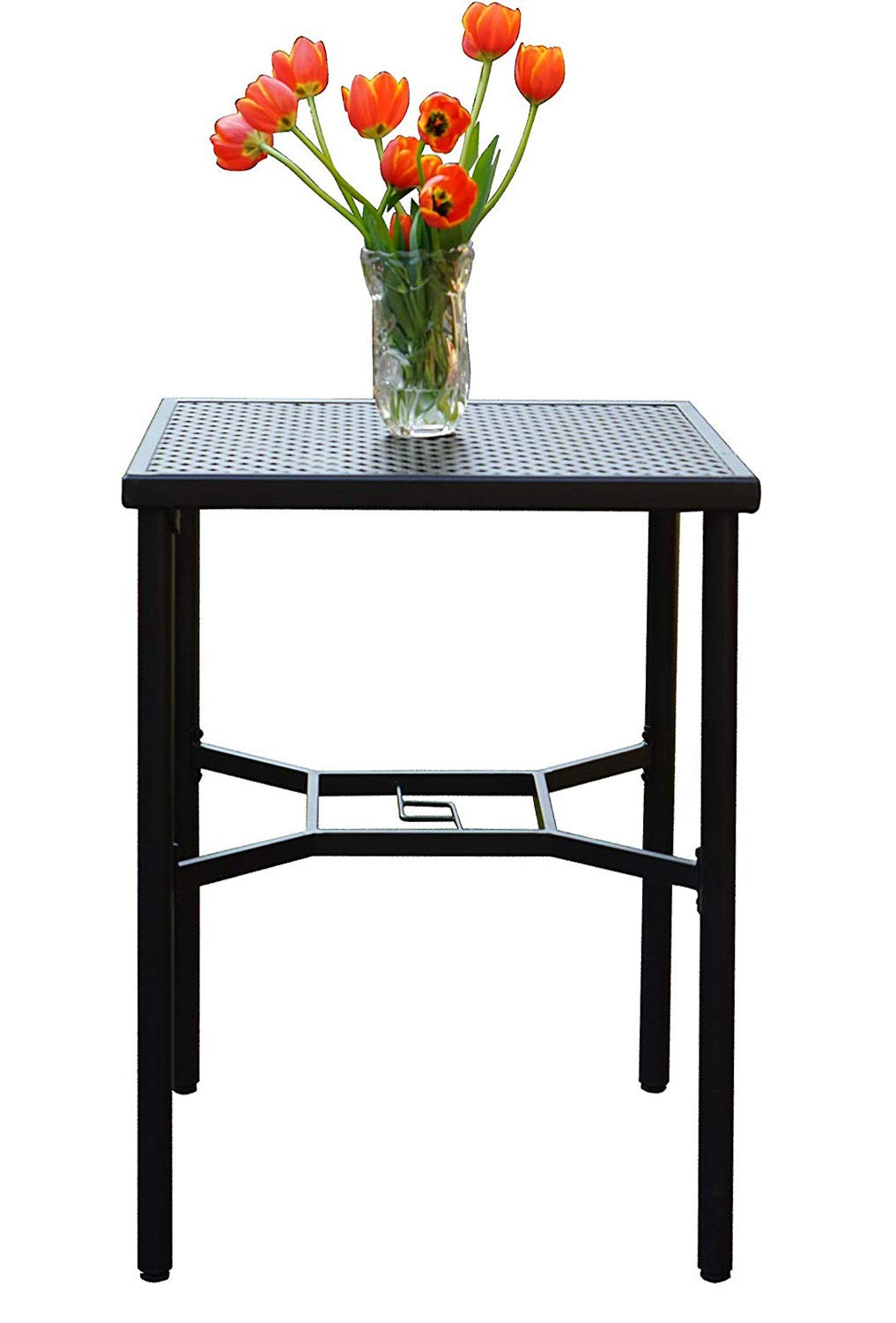 Best Black Wrought Iron Bar Height Table