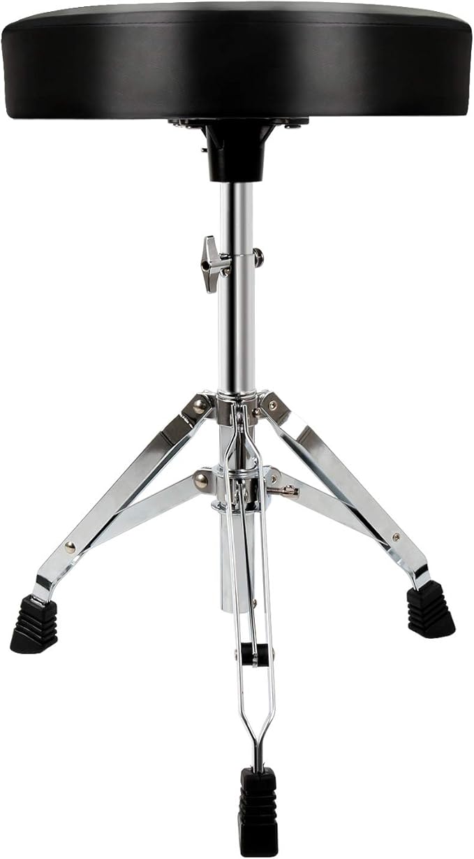 EastRock Universal Drum Throne,Height Adjustable Padded Drum Seat