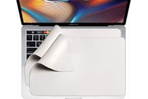KEANBOLL Screen Keyboard Protector Cover Suede Liner Cleaning Cloth, Compatible with MacBook Pro 15" 16", Dell Insprion 15, HP Pavilion 15, HP Envy 15, Lenvo Ideapd 15, Acer Aspire 15.6" and Most 15" Laptops