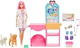 Barbie Fast Cast Veterinarian Clinic Doll Playset view 5