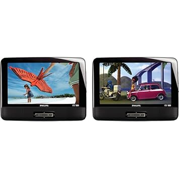 Philips 9-inch Portable LCD Dual DVD player