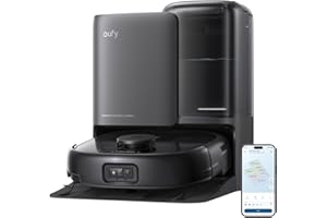 eufy Robot Vacuum E25, HydroJet System with Roller Mop, 20,000 Pa Turbo High Suction, All-in-One Robot Vacuum and Mop Combo f