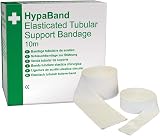Safety First Aid Group HypaBand Tubular Support Bandage White 10m 10cm F Large
