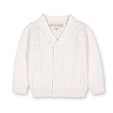 Hope & Henry Baby Long Sleeve Organic Cable Knit