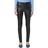 HUE Women's Faux Leather Leggings