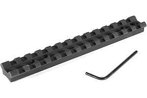 EGW Browning BAR/BLR Long Action Rifle Picatinny Rail Scope Mount – 0 MOA, CNC Machined 6061 T6 Aluminum, Matte Black, Made in USA, Includes Mounting Hardware