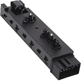 Obaee Passenger Power Seat Switch for 2006-2019 Ford Lincoln 9L3Z14A701FA | Compatible with 2006-2011 Mercury Models, Front Right Adjustment Control, Replaces OEM DE9Z14A701BA, SW7337