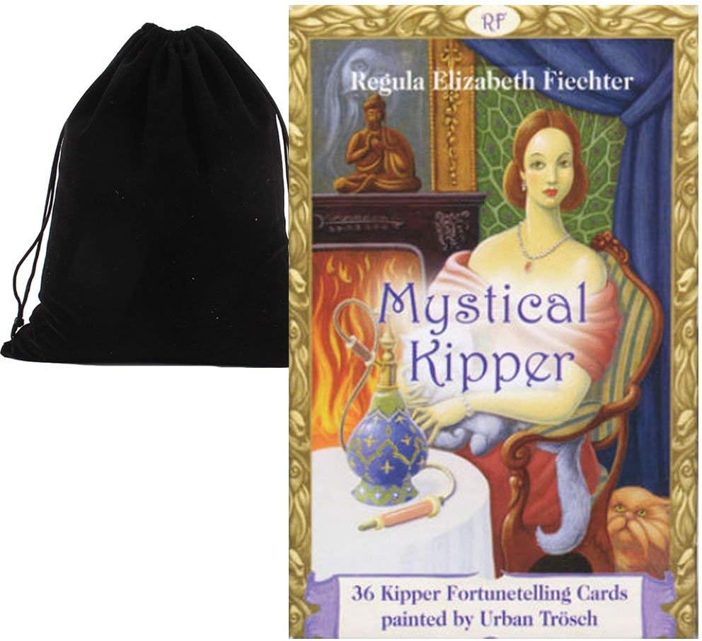 Shop4top Mystical Kipper Oracle Cards Deck