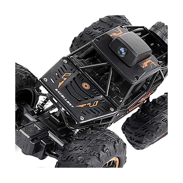 Weaston Mit Kameramodell Fernbedienung Auto 4WD Offroad-RC-Fahrzeug Bigfoot Monster Climbing Car 2.4G RC-Auto mit… – Bild 6