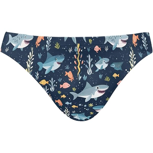CHSIN Men Swimming Kawaii Tropical Fish Bikini Swimsuit