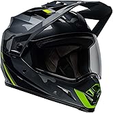 Bell MX-9 Adventure MIPS Dual Sport Helmet | Dual sport adventure helmet with MIPS, flip up anti-fog shield with goggle room, removable visor, Bluetooth speaker pockets