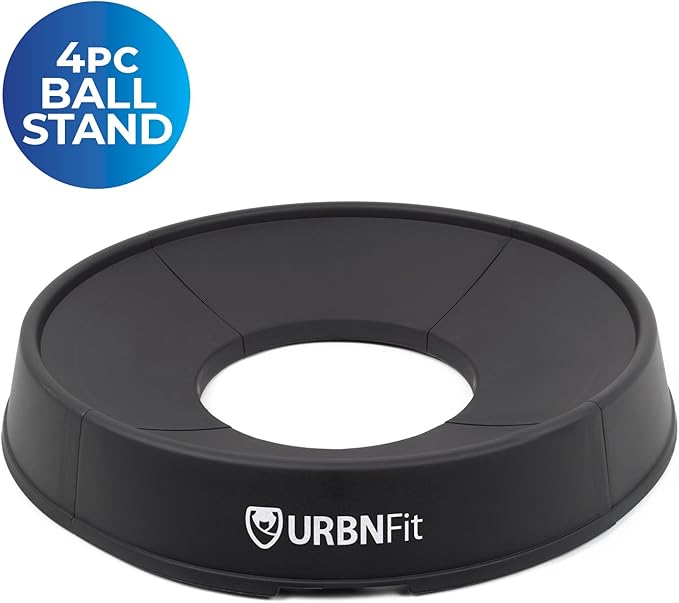 URBNFit Exercise Ball Base 4 Piece Balance Ball Stand for Workouts