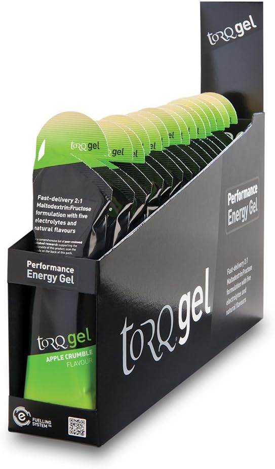 Torq Energy Gel Rhubarb and Custard - Box 15. Rhubarb