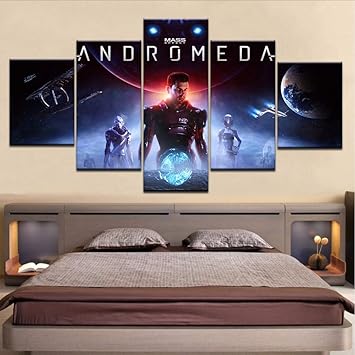 Fyyanm Das Spiel Mass Effect Andromeda Hat Die Wand Poster