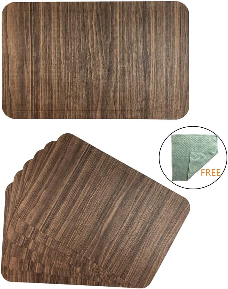 Best Table Runner And Placemat Set Of 6 Rinse Clean