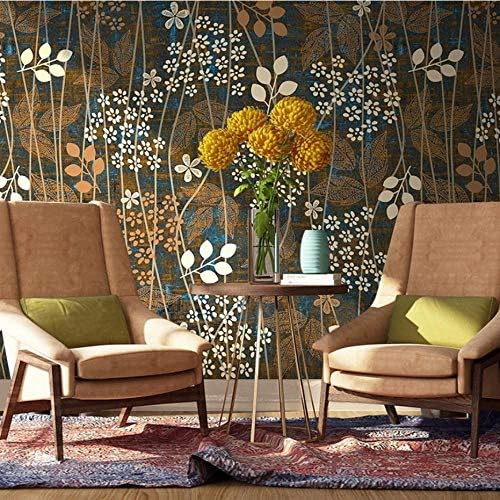 カスタム壁画3d植物花の壁紙壁を覆う豪華な寝室のリビングルーム