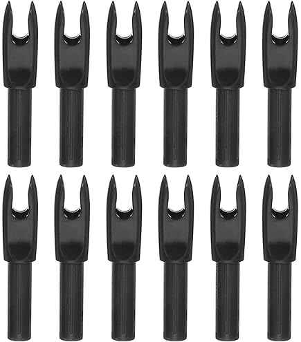 Lot de 50 encoches de flèches en plastique pour flèches ID 32/42/62 mm