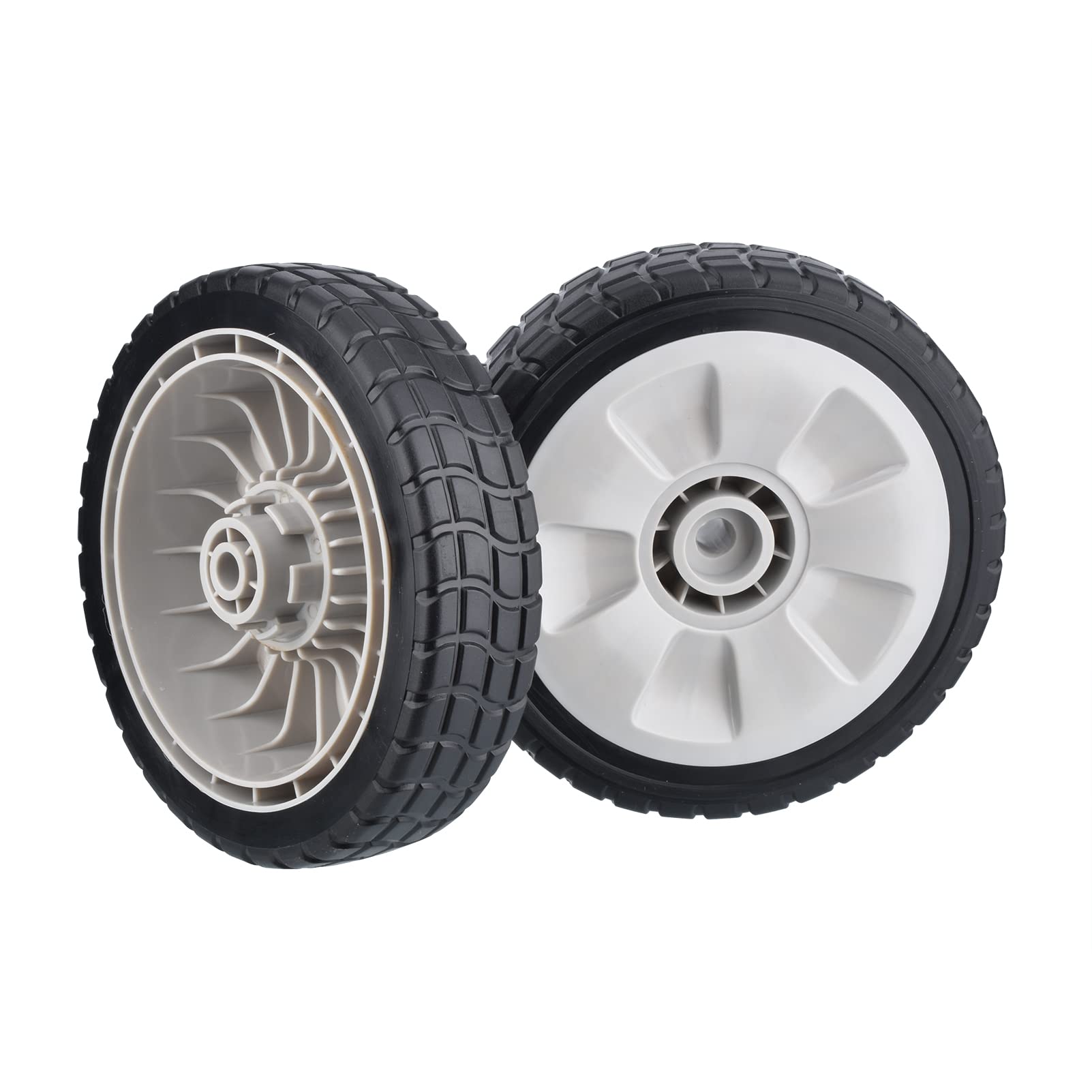 2pcs 8-inch Front Wheel Replacement for Honda 44710-VG3-000 44710-VG3-010 Fits HRR216 HRS216 HRT216