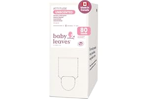 ATTITUDE Baby Laundry Detergent Refill, EWG Verified Plant-Based Liquid, Unscented Baby Clothes Wash, HE Compatible, 80 Loads