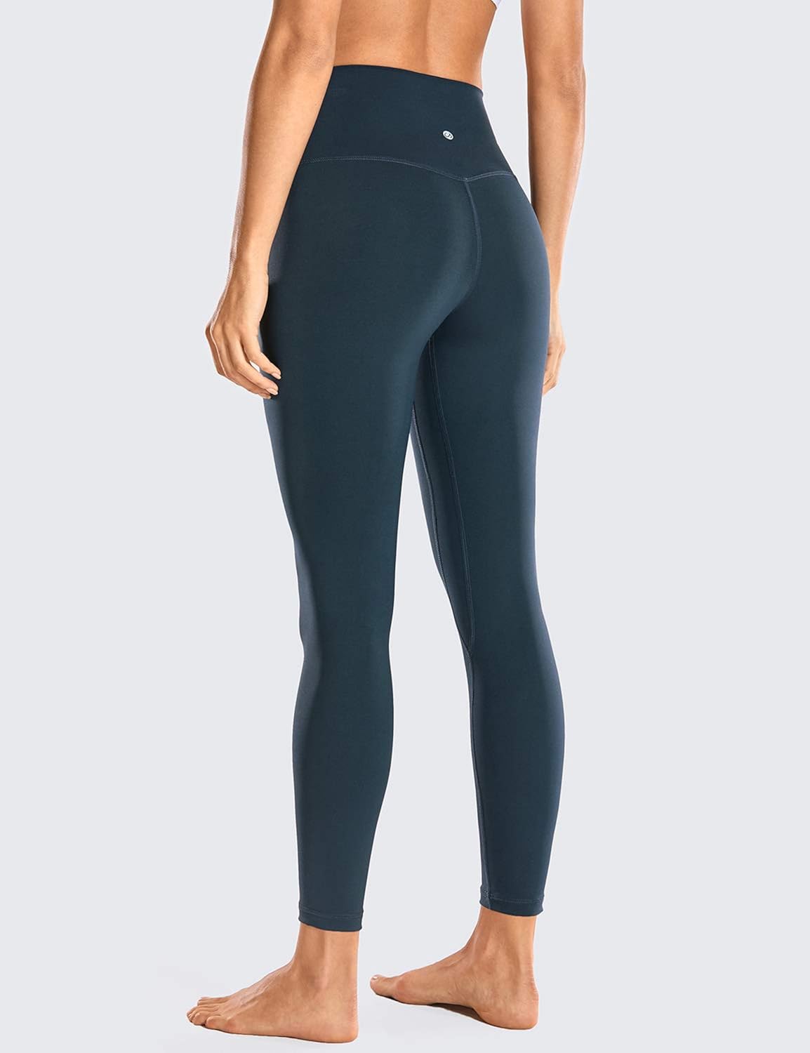 CRZ YOGA Women's 7/8 High Waisted Yoga Pants Workout Leggings Naked Feeling I-25 Inches: Clothing