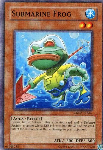 Yu-Gi-Oh! - Submarine Frog (CRMS-EN087) - Crimson Crisis - Unlimited Edition - Common