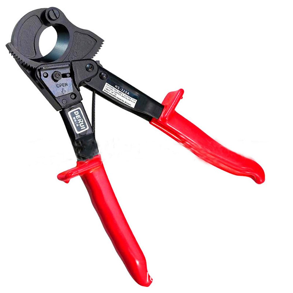 Duty Ratchet Cable Cutter Wire Cut Up to 240mm Square Aluminium and Copper Cable