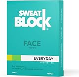 SweatBlock Face Antiperspirant Wipes 15 count Clinically Tested Vitamin E view 1