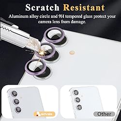 aidvaia Pink Camera Lens Protector Compatible with
