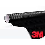 Black 3M DI-NOC Carbon Fiber DINOC Flex Wrap CA-421 48"x12"