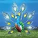 Solar Peacock Garden Stake