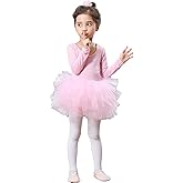 Tutu.kk Girls' Camisole Dance Tutu Leotard with Fluffy 4-Layers Ballet Dress for Ballerina (12 Months - 7 Years)