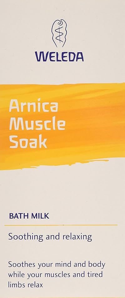 Weleda Arnica Muscle Soak 200ml Bath Relaxation Tired Limbs Essential Oils