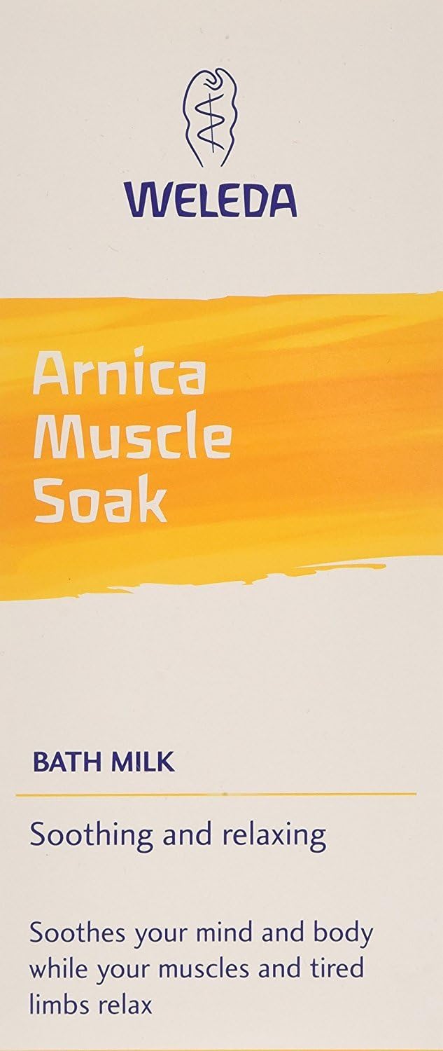 Weleda Arnica Muscle Soak 200ml Bath Relaxation Tired Limbs Essential Oils