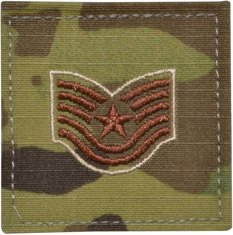 Air Force Technical Sergeant Rank OCP/Scorpion with Hook