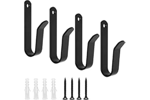 BENLIUDH Snowboard Wall Mount, Horizontal Snowboard Hanger Rack Heavy Duty Garage Wall Rack 4pcs